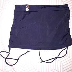 Curvy Kate Luau Love Swim Skirt, black, UK 10